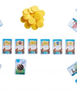 Alternative view of NEW Valley of the Vikings Mini Board Game