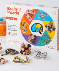 Alternative view of Brain Puzzle Set of 6