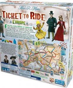 Alternative view of Ticket To Ride: Europe