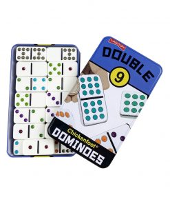 Alternative view of Double 9 Dominoes