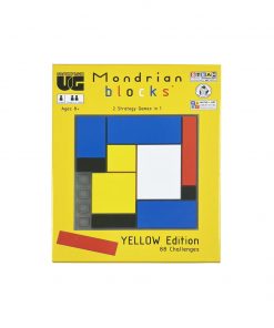 Mondrian Yellow blocks