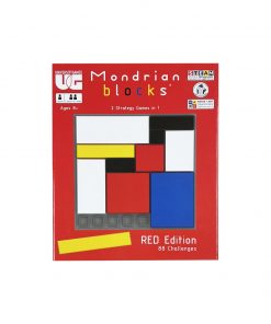 Mondrian Red blocks