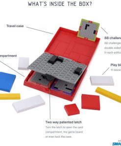 Alternative view of Mondrian Red blocks