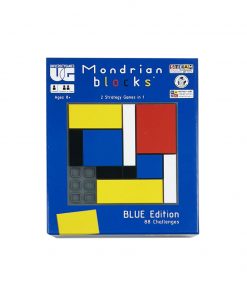 Mondrian Blue blocks
