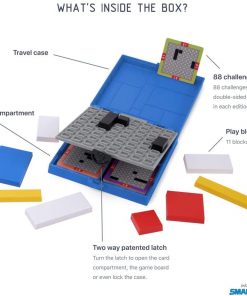 Alternative view of Mondrian Blue blocks