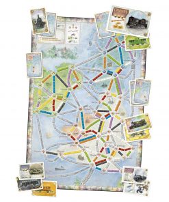 Alternative view of Ticket To Ride Map Collection: Volume 5 - United Kingdom & Pennsylvania