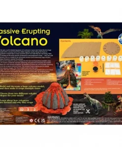 Alternative view of Massive Erupting Volcano
