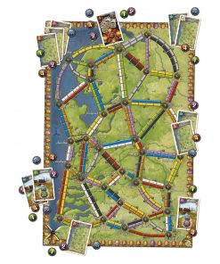 Alternative view of Ticket To Ride Map Collection: Volume 4 - Nederland