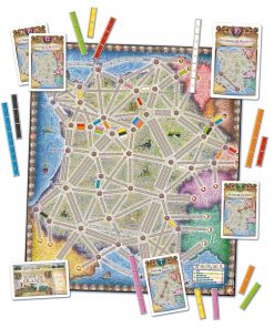 Alternative view of Ticket To Ride Map Collection: Volume 6 - France & Old West