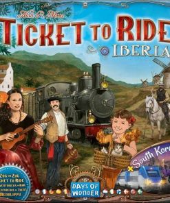 Alternative view of Ticket To Ride Map Collection 8: Iberica & South Korea