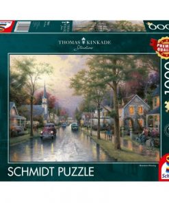 Thomas Kinkade: Hometown Morning, 1000 pcs