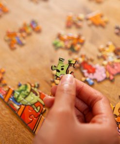 Alternative view of MAYHEM AT THE LIBRARY JIGSAW PUZZLE