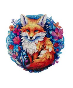 Wooden Jigsaw Puzzle Fox