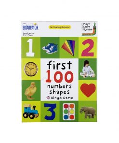 First 100 Numbers and Shapes Bingo Game