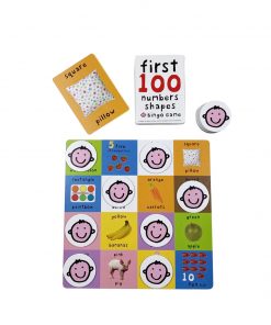 Alternative view of First 100 Numbers and Shapes Bingo Game