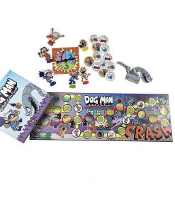 Alternative view of Dog Man Attack of the Fleas Board Game