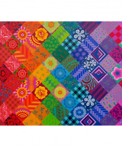 Patchwork Rainbow 1000 Piece Puzzle