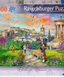 Jigsaw Puzzle Edinburgh Romance - 1000 Pieces Puzzle