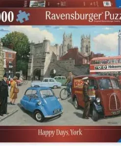 Alternative view of Jigsaw Puzzle Happy Days York - 1000 Pieces Puzzle