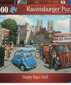 Jigsaw Puzzle Happy Days York - 1000 Pieces Puzzle