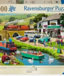 Jigsaw Puzzle Leisure Days No 2 Exploring the Dales - 1000 Pieces Puzzle