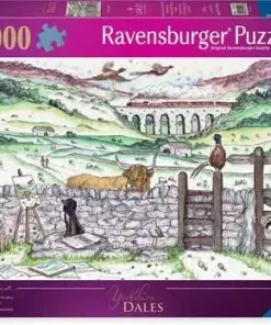 Alternative view of Jigsaw Puzzle Yorkshire Dales - 1000 Pieces Puzzle
