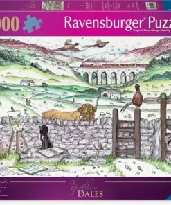 Jigsaw Puzzle Yorkshire Dales - 1000 Pieces Puzzle