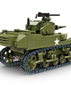 Alternative view of M5A1 Stuart Light Tank