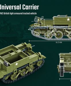 Alternative view of Universal Carrier Armoured Tracked Vehicle