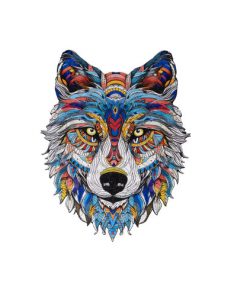 Wooden Jigsaw Puzzle Wolf
