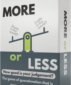 Alternative view of More or Less Card Game