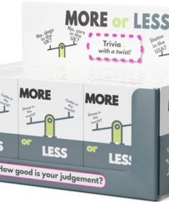 More or Less Card Game
