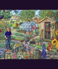 Alternative view of At The Allotment 1000 Piece Puzzle