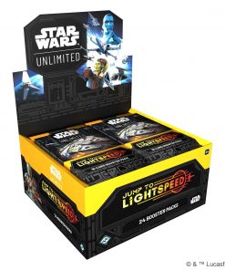 Alternative view of Star Wars: Unlimited Jump to Lightspeed Set 4 Booster