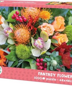 Mr.Broccoli: Puzzle 1000 pcs Fantasy Flowers