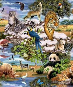 Alternative view of Mr.Broccoli: Puzzle 1000 pcs Wild Animals