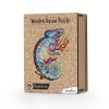 Wooden Jigsaw Puzzle Chameleon