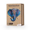 Wooden Jigsaw Puzzle Elephant