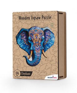 Wooden Jigsaw Puzzle Elephant