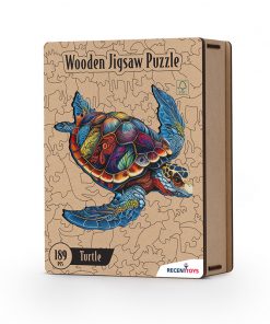 Wooden Jigsaw Puzzle Turtle