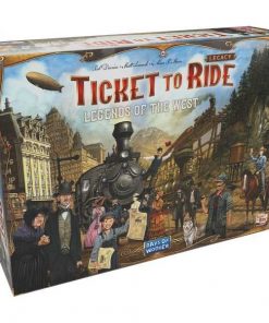 Alternative view of Ticket to Ride Legacy - Legends of the West