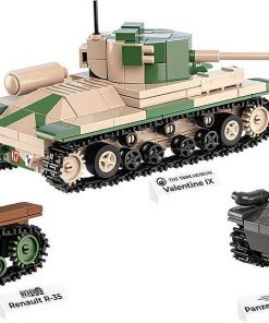Alternative view of Renault R35 - Valentine IX - Panzer I