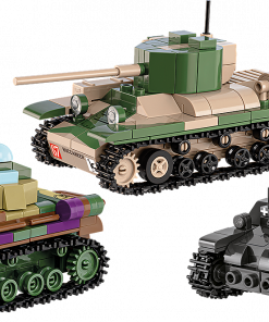 Renault R35 - Valentine IX - Panzer I