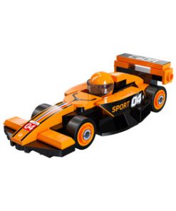 Mini Orange Circuit Racing Car - 70 pcs