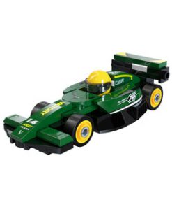 Mini Green Circuit Racing Car - 70 pcs