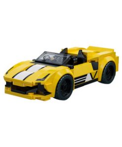 Golden Star Crest Racing Car - 160 pcs