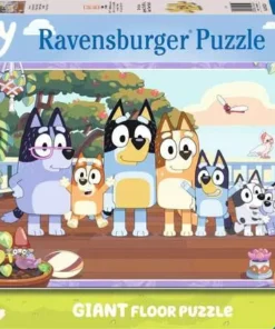 Children's puzzle 24 pieces - Bluey - Giant floor Puzzle