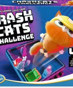 ThinkFun's Crash Cats: The Super Fun Spring Loaded Logic Game for Children 8+