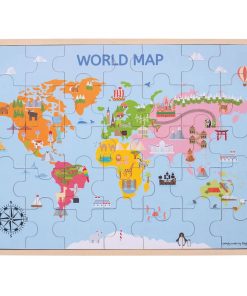 World Map Puzzle