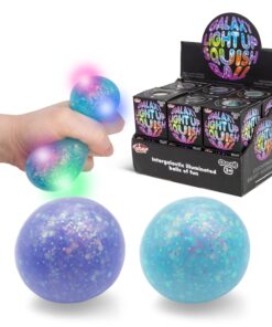 SCRUNCHEMS GALAXY LIGHT UP SQUISH BALL